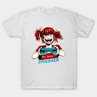 PRO Button SMASHER Gamer T-Shirt